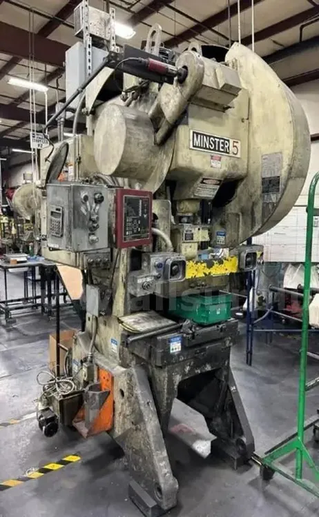 Used MINSTER #5 OBI FLYWHEEL Hot Stamping Presses Ohio US | Yoder Brothers machinery #1287202