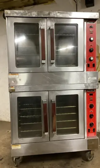152-0771 Vulcan Natural Gas Double Stack Convection Oven