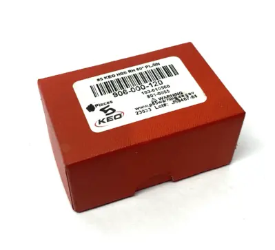 New | in-Stock KEO #5 HSS Combined Drill & Countersink 7/16" Dia. 5-PACK Chamfering & Deburring Tools Michigan US | Maverick Industrial Sales #1391793