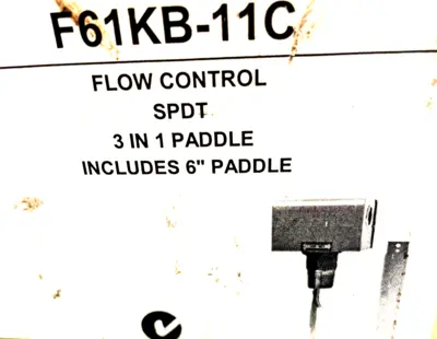 NEW JOHNSON CONTROLS F61KB-11C LIQUID FLOW SWITCH F61KB11C