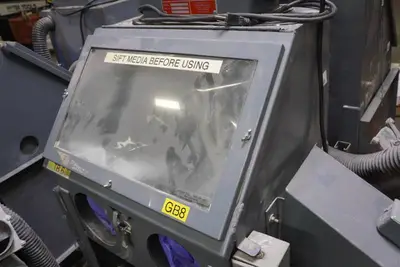 Trinco 20/88 ST Tumble Blaster Sandblasting Cabinet with Stand