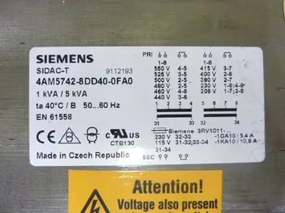 USED SIEMENS 4AM5742-8DD40-0FA0