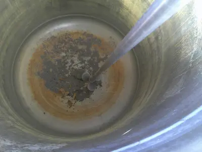 SPC9065  Tank 100 gallon vertical tank, Stainless Steel, 92 MAWP @ 325 degrees F jacket, 1/2 HP agitator, dish