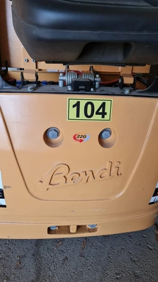 LANDOLL Rear Wheel Drive Narrow Aisle Articulating Multipurpose Electric Forklift, VIDEO
