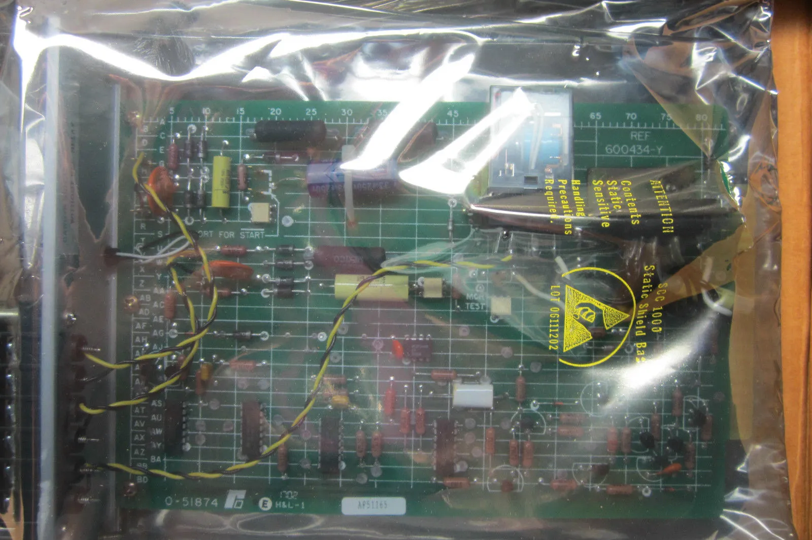 RELIANCE ELECTRIC 0-51874 PC BOARD 051874