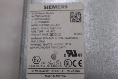 SIEMENS 6EP1935-6MD31 / 6EP19356MD31 STOCK 5163