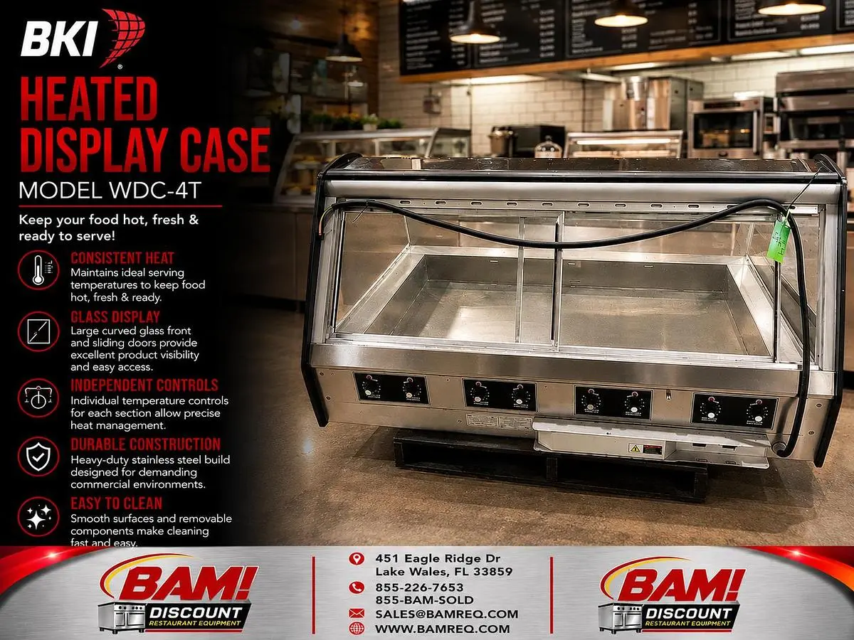 Used BKI WDC-4T Heated Cabinets & Displays Florida US | BAM Discount Restaurant Equipment #1384827