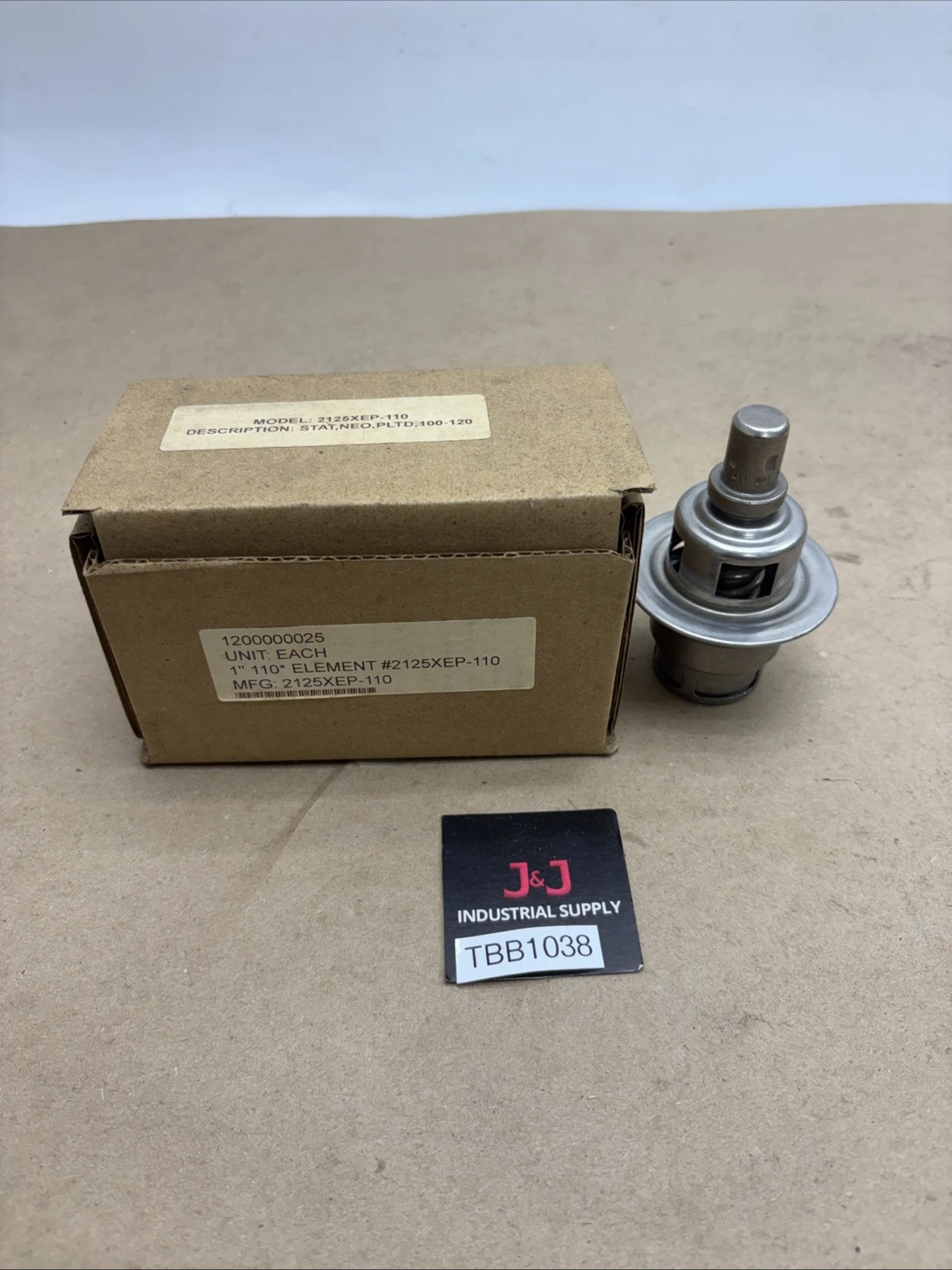 Thermostatic Control, 2125XEP-110 Fast Shipping Warranty New In Open Box