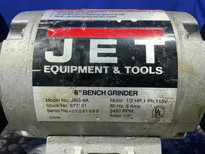 Used JET JBG6A Pedestal Type Grinders (Double End) Ohio US | HGR 24 #1276127