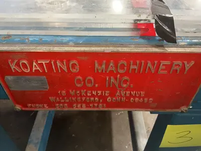 Used KOATING MACHINERY CO. INC. _UNKNOWN_ Woodworking Finishing Equipment Ohio US | HGR 24 #1547117