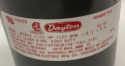USED DAYTON 3M290A