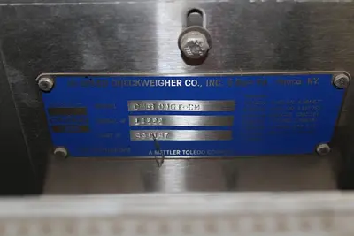 USED METTLER TOLEDO HIGH SPEED CHECKWEIGHER SYSTEMS CM00GI-CM