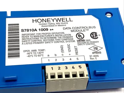 New | in-Stock Honeywell S7810A1009, S7810A-1009 Automation Control (HMI) Michigan US | Maverick Industrial Sales #1461062