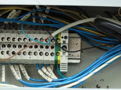 Hoffman Electrical Operator Enclosure W/ Banner Touch Sensor & Indicator Light