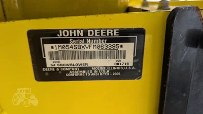 USED 2015 JOHN DEERE 1023E
