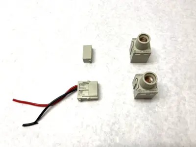 USED HARTING HOOD CONNECTOR ASSY W/09140123001 & 2X 09140012662 MODULES
