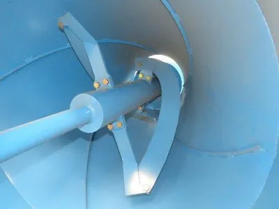 Motovario Mixing Hopper 5-1/2Hp Motor 460V 10" Auger 97 RPM