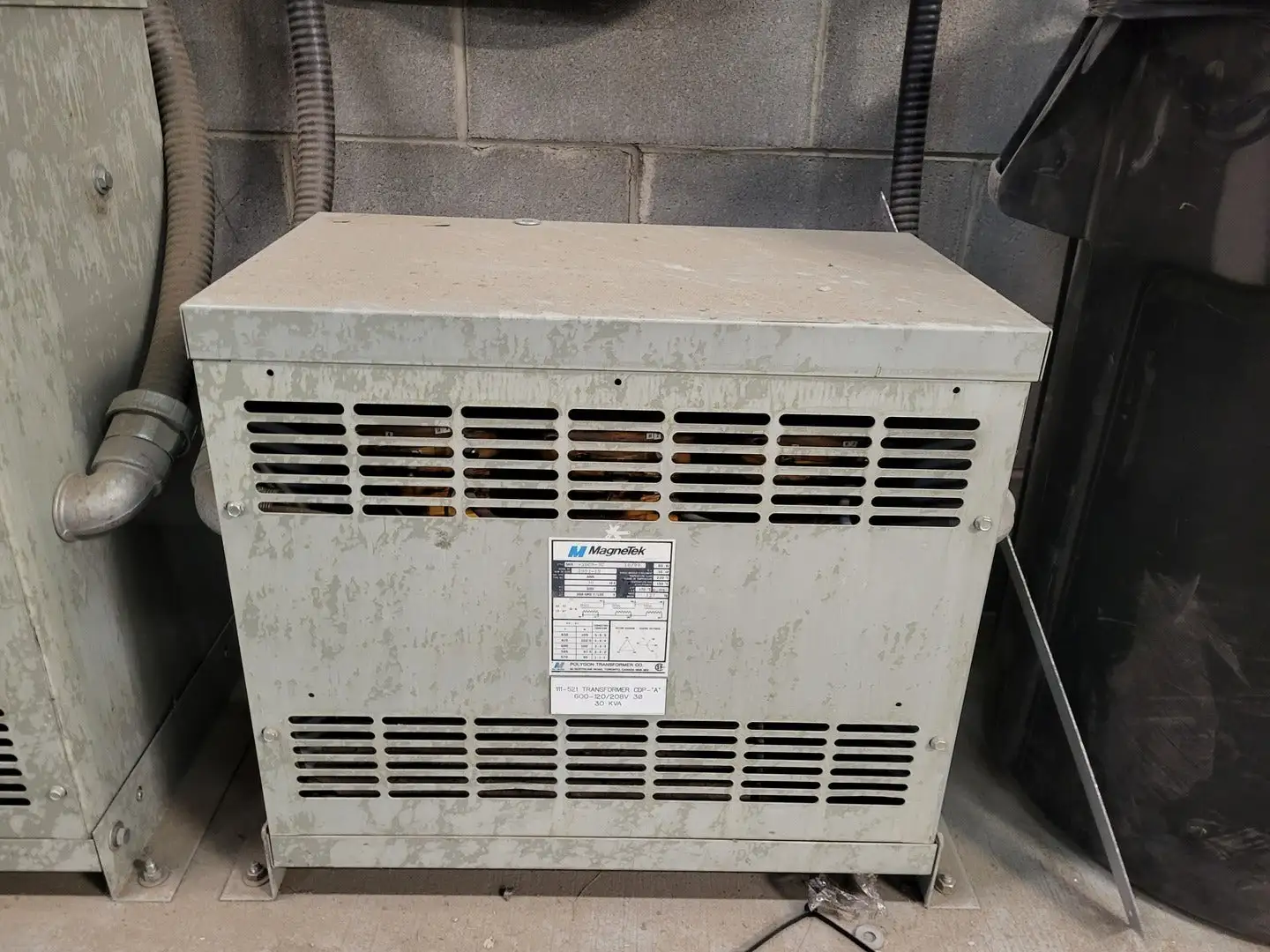 Used MAGNETEK 5H3-30CR-3C Transformers British Columbia CA | Lenmark #265673