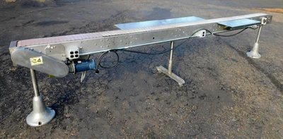 USED GARVEY SS CONVEYOR 7.5 X 14