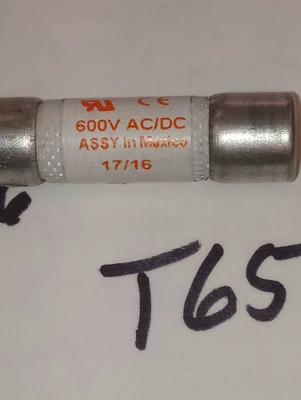 USED Ferraz Shawmut TRAP FUSE 10X38mm 600VAC 12A