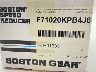 New | in-Stock Boston Gear 700 Series Worm Gear Speed Reducer 20:1 Speed Reducers Michigan US | Maverick Industrial Sales #1400026