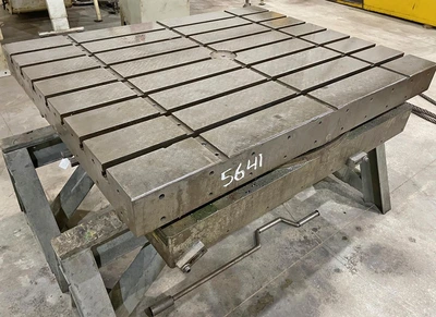 40″ X 50″ DEVLIEG AIRLIFT ROTARY INDEX TABLE