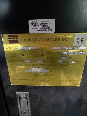 Used 2010 HURCO TM8 CNC Lathes Ohio US | Legacy CNC Machinery, LLC #1348707