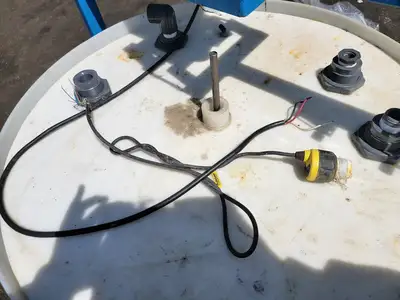 500 L Plastic Mixing Tank w/ Fittings