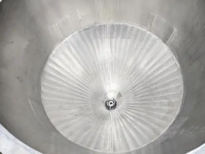 Used 125 Gallon Tank, 304 Stainless Steel