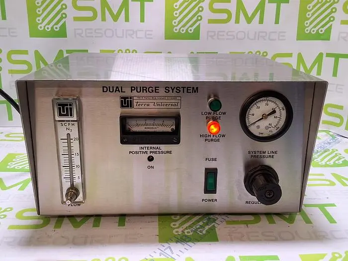 TERRA UNIVERSAL 1600 47 DUAL PURGE SYSTEM DESICCATOR CONTROLLER