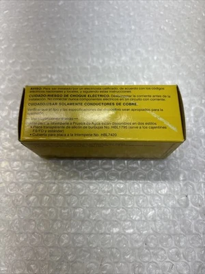 NEW Hubbell HBL12231