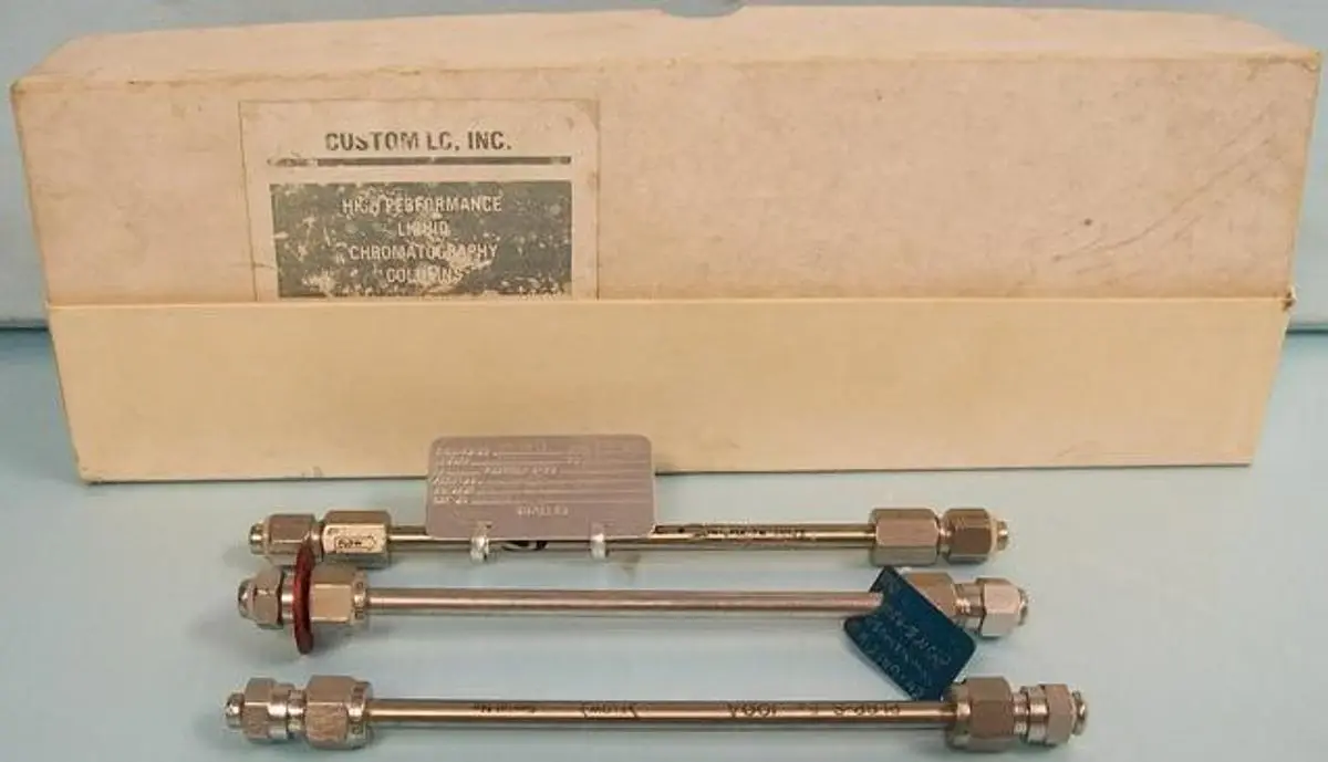QTY. 3. LIQUID CHROMATOGRAPH COLUMNS CONSISTING OF...