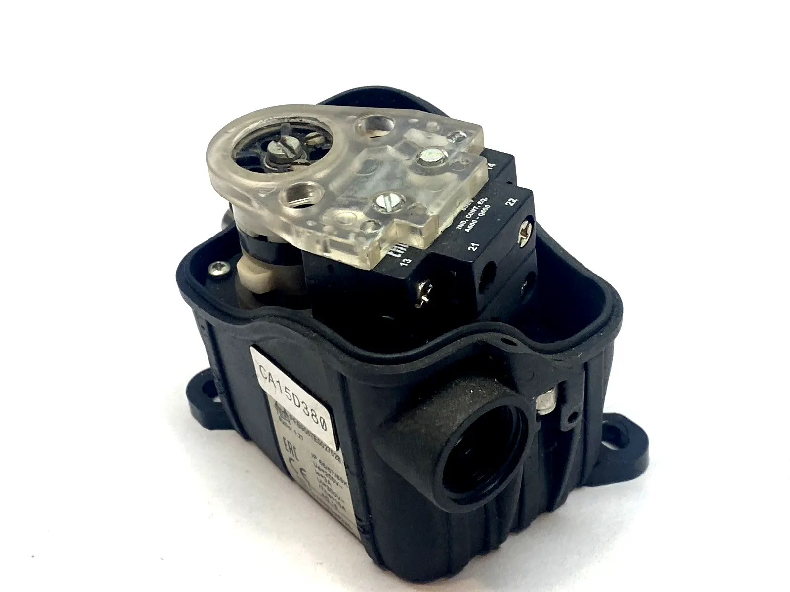 USED TER FOX ROTARY GEAR LIMIT SWITCH IP67 2 SWITCHES 25:1 NO COVER
