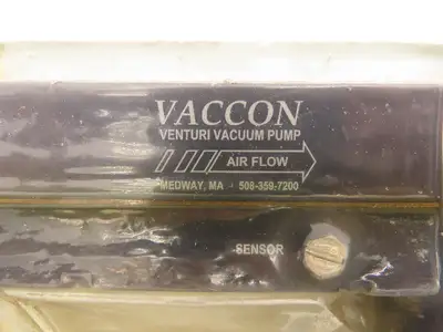 Vaccon Bimba VP90-300M-MP Venturi Vacuum Generator Pump Silencer 80 PSI