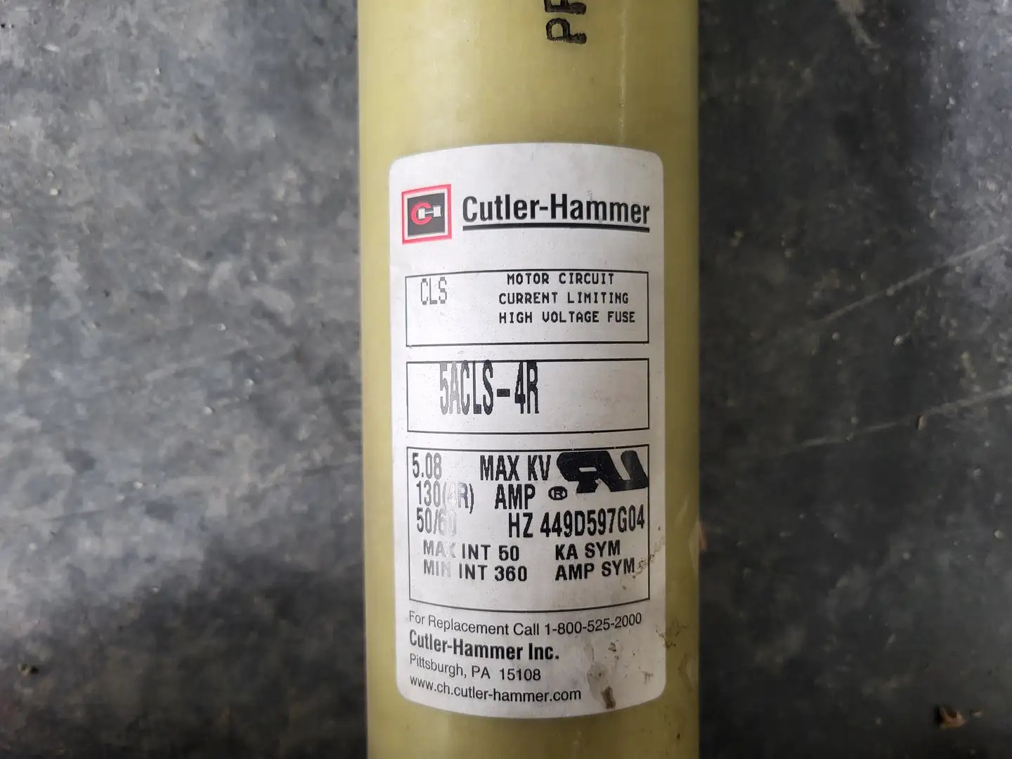 USED CUTLER-HAMMER 5ACLS-4R