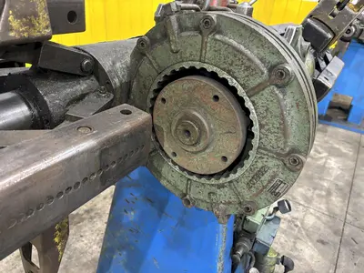 2,000 LBS X 12" LITTELL MODEL #20-12 DOUBLE END PULL OFF UNCOILER COIL REEL: STOCK #23709