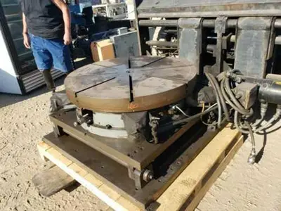 42" M & M Precision System, rotary table