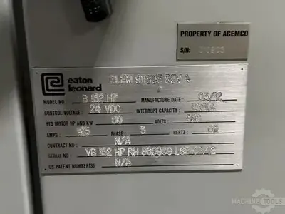 USED 2012 EATON LEONARD VB152HP