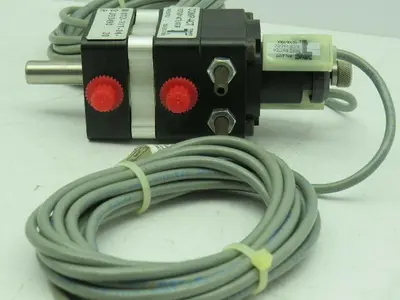 Turn-Act Comp-Act  012-111-04-20 Rotary Vane Actuator 3/8" Shaft Dia 012-CA
