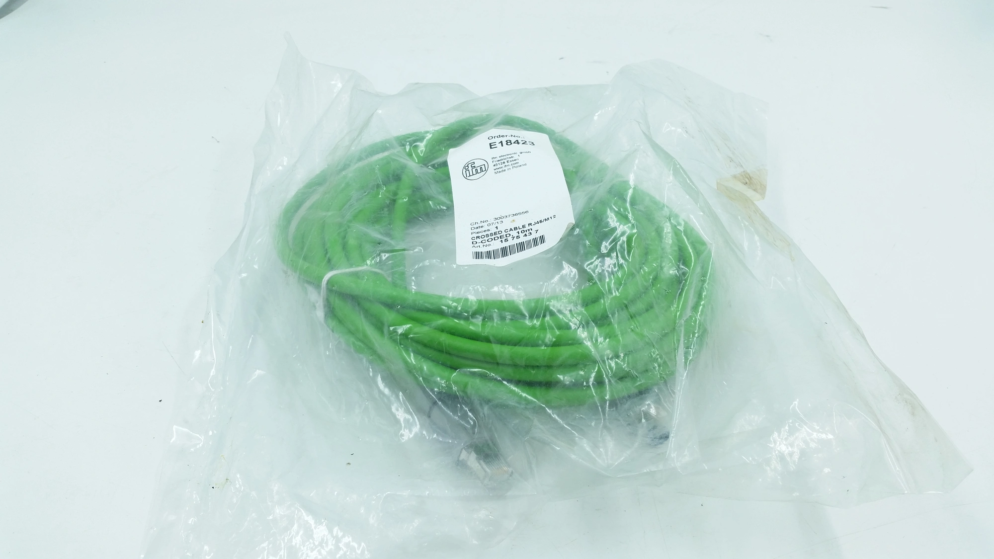 IFM Crossed Cable RJ45/M12