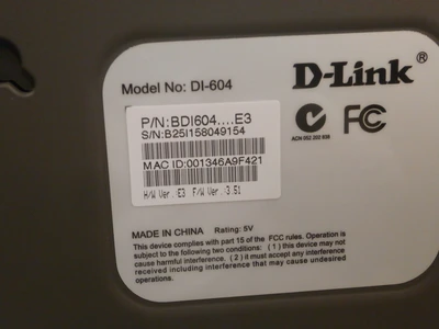 USED D-LINK DI-604