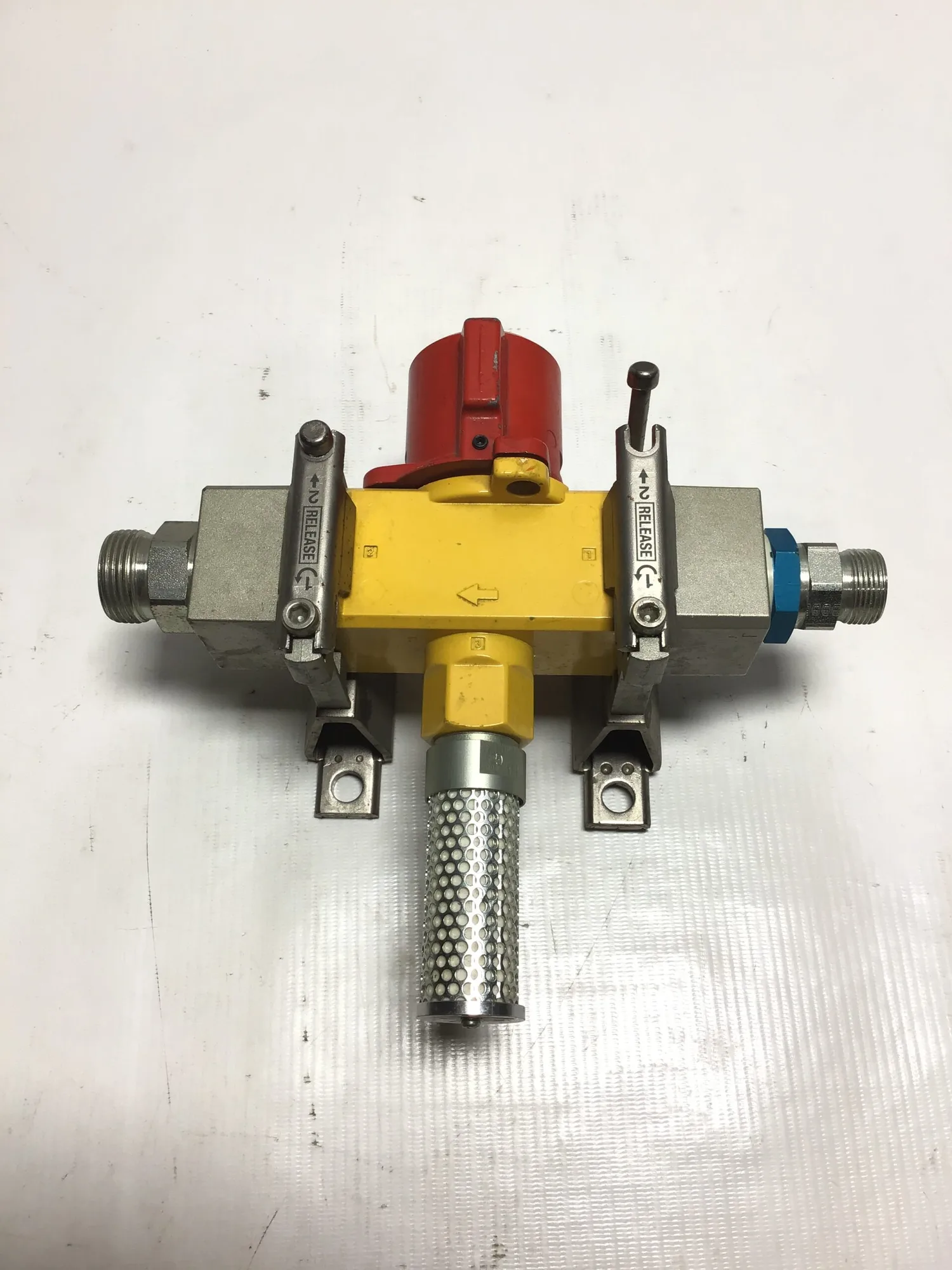 SMC VHS50-06-XG-X2127 Pneumatic Safety Lockout Shutoff Valve w/Silencer Press 0.1-1.0MPa