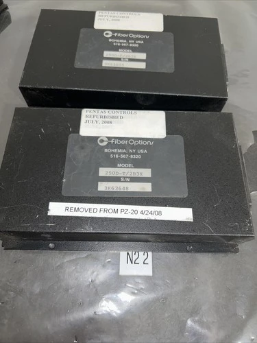 Used FIBER OPTIONS 250D-T/2B3X PLC Processors Indiana US | J&J Industrial Supply #524391