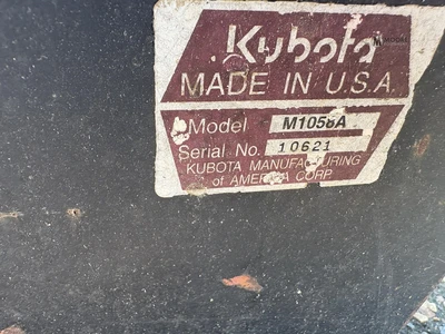 Used KUBOTA M1058A Miscellaneous Equipment Tennessee US | Moore Equipment #1517392