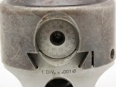 Criterion DBL-203 Tapered Boring Head 3" Tool Holder off Hardinge HLV-H lathe