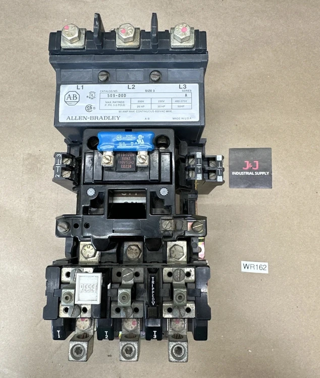 Used Allen-Bradley 509-D0D Relays & Switches Indiana US | J&J Industrial Supply #518109