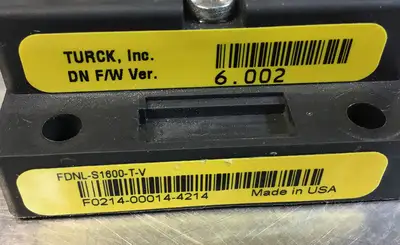 Used Turck Turck FDNL-S1600-T-V PLC Processors South Carolina US | Palmetto Automation #1319532