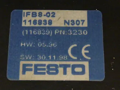 USED FESTO IFB8-02