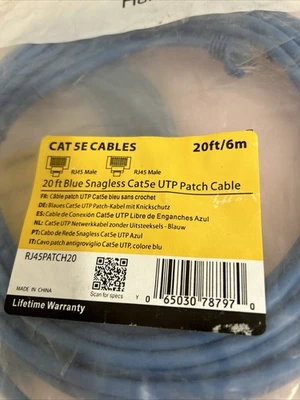 NEW StarTech RJ45PATCH20
