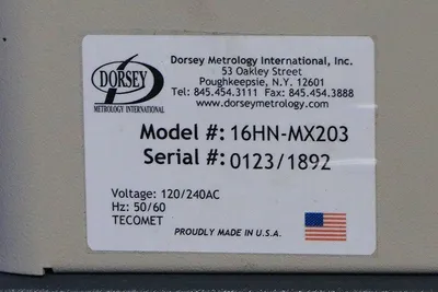 2023 DORSEY 16H-200HN COMPARATORS | Prime Machinery (20)